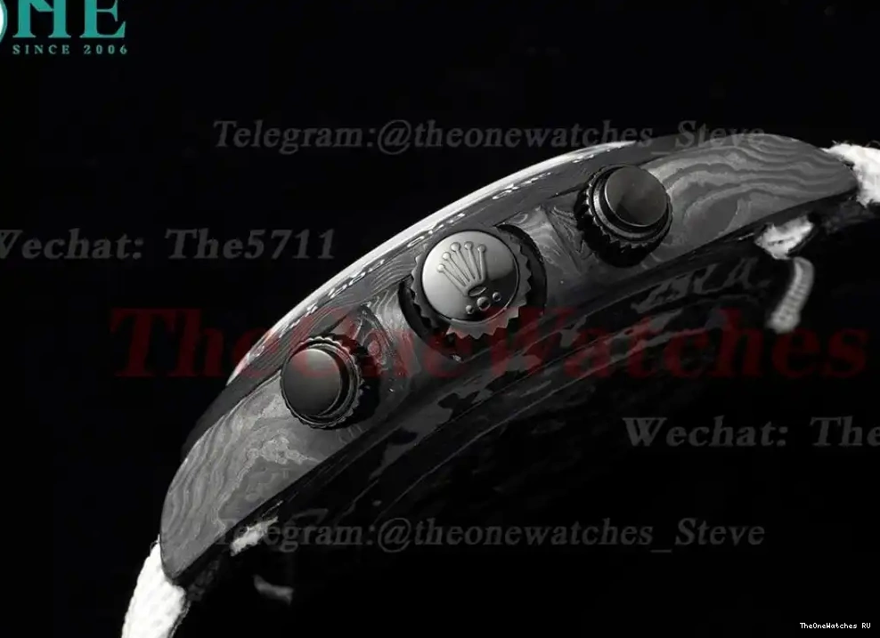 DIW QF Dial NY Daytona SA4130 White 40mm Carbon 0426
